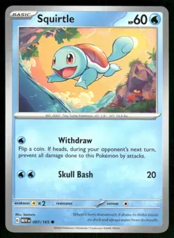 Pokemon TCG Squirtle Common Regular - Image 1