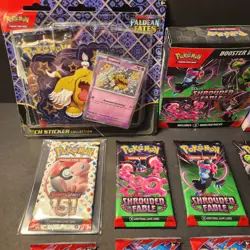 16x New Pokemon Booster Pack Sampler Lot Scarlet & Violet to Mega Era 151 Fates - Image 4