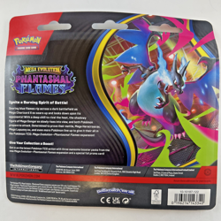 Pokemon Phantasmal Flames - 3-Pack Booster Blister Factory Sealed Sneasel - Image 2