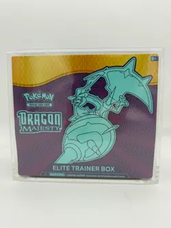 Pokemon TCG: Dragon Majesty Elite Trainer Box Factory Sealed ETB w/Acrylic Case - Image 1