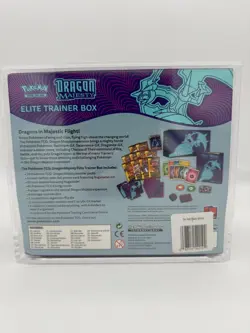 Pokemon TCG: Dragon Majesty Elite Trainer Box Factory Sealed ETB w/Acrylic Case - Image 5