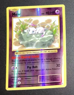 Mew Reverse Holo 53/108 - XY Evolutions Pokemon - Image 3