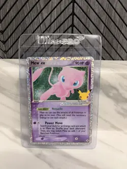 2021 POKEMON 25TH CELEBRATIONS CONFETTI HOLO MEW NM 🔮 - Image 1