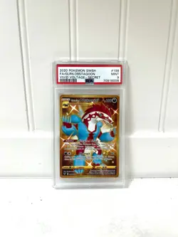 2020 Pokemon SWSH Vivid Voltage Galarian Obstagoon #198/185 PSA 9 - Image 1
