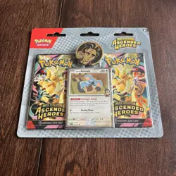Pokemon TCG Ascended Heroes Larry’s Komala 2 Pack Blister Sealed Promo Playset - Image 1