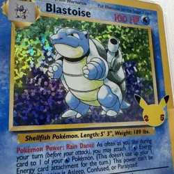 2021 POKEMON CELEBRATIONS CLASSIC COLLECTION #2 BLASTOISE-HOLO - PSA 10 GEM MINT - Image 4