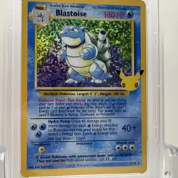 2021 POKEMON CELEBRATIONS CLASSIC COLLECTION #2 BLASTOISE-HOLO - PSA 10 GEM MINT - Image 5
