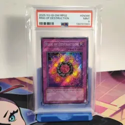 Yu-Gi-Oh! Ring of Destruction Retro Pack 2 RP02-EN066 Secret Rare PSA 9 - Image 1