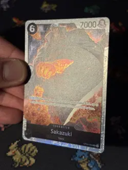 One Piece TCG - Sakazuki OP02-099 Holo Super Rare Premium Booster - (NM) - Image 3