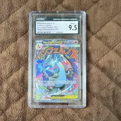 Mega Charizard X ex CGC 9.5 Me: Mega Evolution Promo 023 Holo Pokemon Card - Image 1