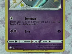 Pokemon TCG Drakloak Shiny Holo Card SV061/SV122 Shining Fates - Image 2