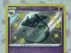 Pokemon TCG Drakloak Shiny Holo Card SV061/SV122 Shining Fates - Image 3