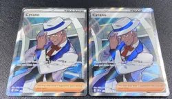 Pokemon 2x Cyrano Ultra Rare Full Art Holo 230/191 Surging Sparks ~ 2 Cards - Image 4