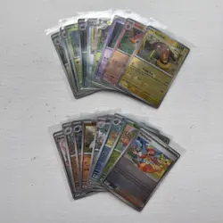 Lot of 17 Cards Poke Ball Reverse Holo Black Bolt/White Flair NM - Image 1