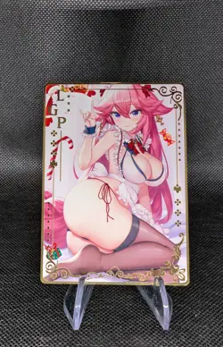 Yae Miko LGP Rarity - Goddess Story Metal card - Non-Serialized - Image 1