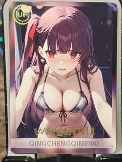 Wa2001 Alluring Dream Goddess Story Card Anime Waifu UR UR-004 - Image 1