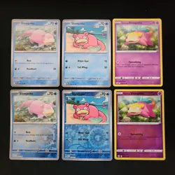 Pokemon Slowpoke, Slowbro, & Slowking x24 Card Lot Bundle - Image 1