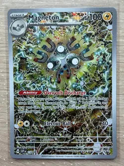 Magneton 159 Scarlet & Violet Surging Sparks Black Star Promo Card + Sealed (2) - Image 1
