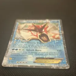 Pokemon Gyarados EX XY106 Promo XY Holo 180 HP Splash Burn TCG Card - Image 4