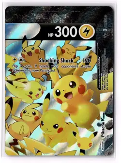 Pikachu V-Union - SWSH140 SWSH: Sword & Shield Promo Cards Holo NM - Image 1