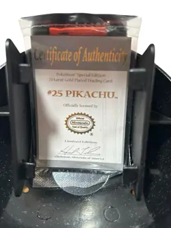 Pokemon Burger King 23K Gold Plated Card Set of 6 w/ COAs Pokeballs 1999 - Image 4