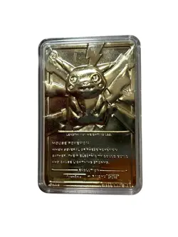 Pokemon Burger King 23K Gold Plated Card Set of 6 w/ COAs Pokeballs 1999 - Image 5