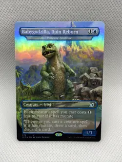 Babygodzilla, Ruin Reborn Extended Art Foil - Ikoria - Image 1