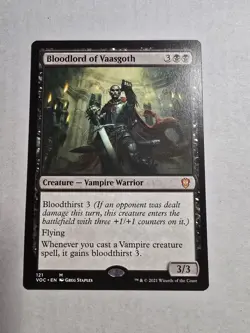 Bloodlord of Vaasgoth Commander: Innistrad: Crimson Vow Regular - Image 1