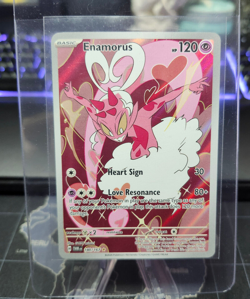 Pokemon Card - Enamorus Twilight Masquerade 180/167 Illustration Rare - NM+ - Image 1