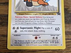Pokemon Wotc Black Star Promo # 5 Movie Promo DRAGONITE **not played** - Image 3