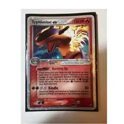Pokemon Typhlosion ex 110/115 EX Unseen Forces 2005 Holo Rare EX 150 HP - Image 1