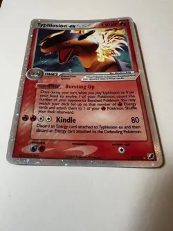 Pokemon Typhlosion ex 110/115 EX Unseen Forces 2005 Holo Rare EX 150 HP - Image 4