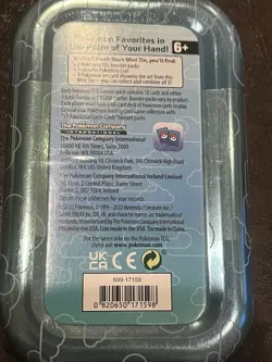 Pokemon TCG: Sinnoh Stars Mini Tin featuring Turtwig and Luxray NEW SEALED - Image 2