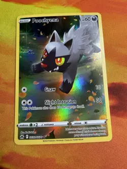 Pokemon Poochyena Ultra Rare Holo Crown Zenith GG33/GG70 English - Image 1