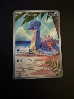 Pokemon TCG Misty's Lapras 194/182 Sv10: Destined Rivals Holo - Image 1