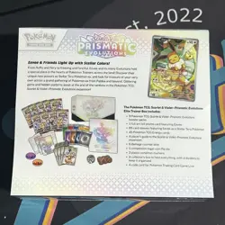 Pokemon TCG S&V Prismatic Evolutions Factory Sealed Elite Trainer Box FREE SHIP - Image 2