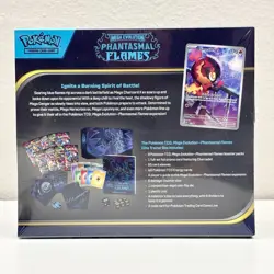 Pokemon TCG Mega Evolution Phantasmal Flames Elite Trainer Box ETB New Sealed - Image 3