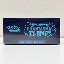Pokemon TCG Mega Evolution Phantasmal Flames Elite Trainer Box ETB New Sealed - Image 5