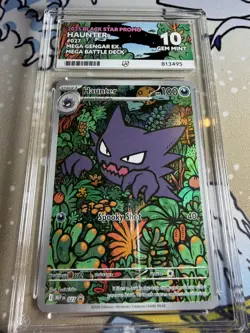 Pokemon Haunter MEP 027 Black Star Promo ACE 10 - LOW POP - Image 1