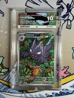 Pokemon Haunter MEP 027 Black Star Promo ACE 10 - LOW POP - Image 2