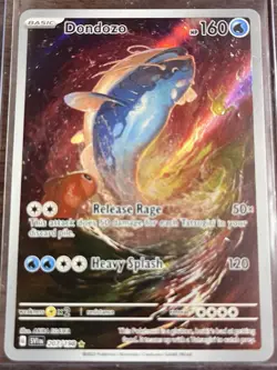 Pokemon Dondozo 207/198 SV01: Scarlet & Violet Illustration Rare Full Art Holo - Image 1
