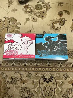 Pokemon Scarlet & Violet White Flare/Black Bolt Pokemon Center ETB - NEW SEALED - Image 1