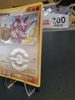 Nidoking Holo Rare Reverse Holo FireRed & LeafGreen 8/112 Pokemon TCG - Image 2