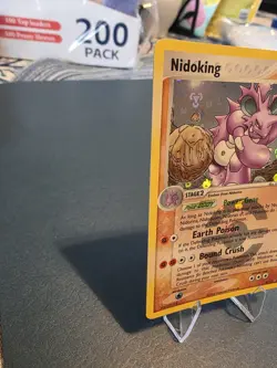 Nidoking Holo Rare Reverse Holo FireRed & LeafGreen 8/112 Pokemon TCG - Image 3