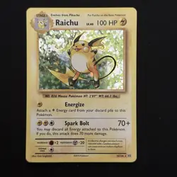 Pokemon Raichu Holo Rare XY - Evolutions 36/108 NM. - Image 1