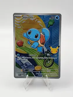 Pokemon Squirtle 039 Me: Mega Evolution Promo Holo - Image 1