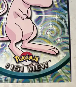2000 Pokemon MEW #151 [Non-Holo] Topps Blue Logo 1st TV Animation NM-MT RARE 🤗 - Image 5
