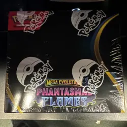 Pokemon TCG: Mega Evolution Phantasmal Flames Booster Box (36 Packs) - SEALED - Image 1