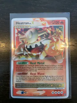 Heatran LV. X 97/100 Pokemon TCG Stormfront LP-NM - Image 1
