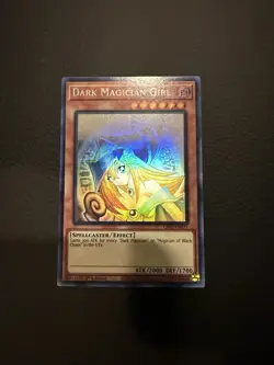 Dark Magician Girl (Ghost Rare) GFP2-EN177 1st Edition YU-GI-OH - Image 1